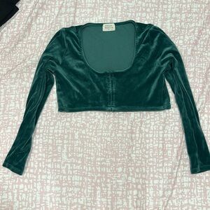 Velvet Green top